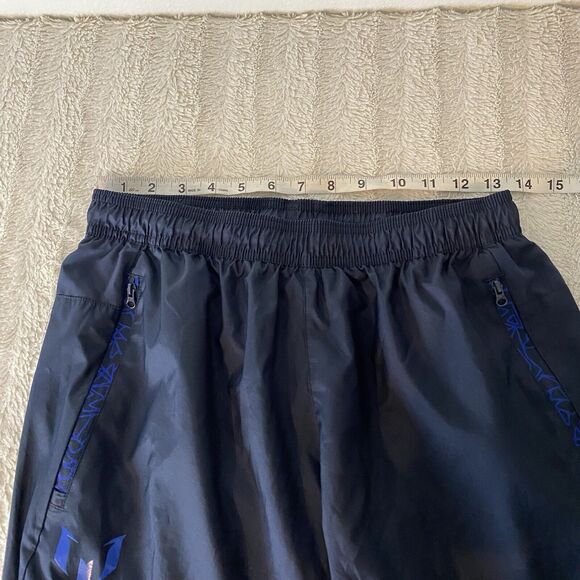 Adidas Blue Lionel Messi Athletic Pants Pull On Elastic Waist Mens Medium - Picture 11 of 13